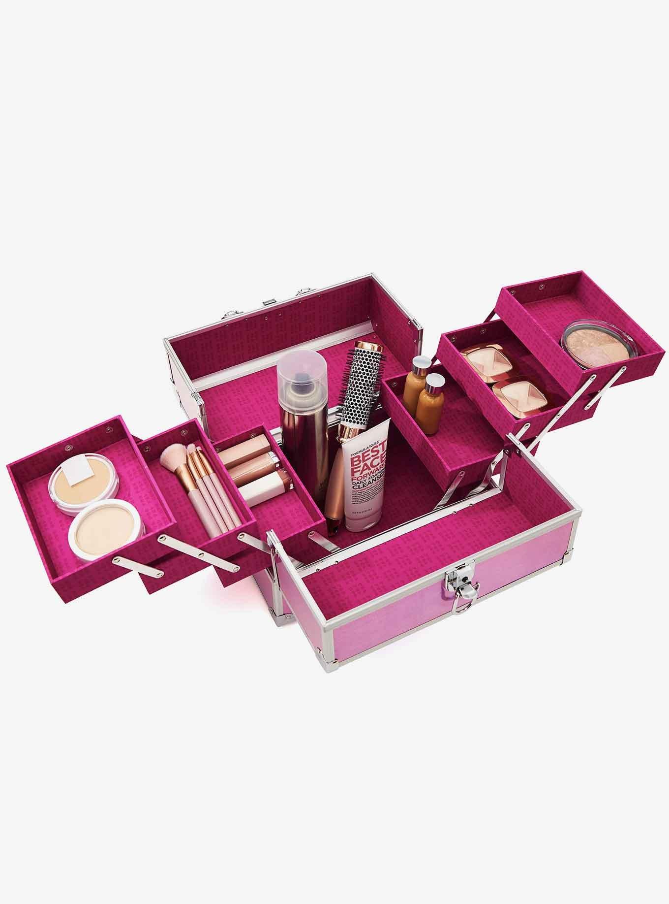 Caboodle Medium Train Case Pink, , alternate