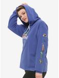 Disney Lilo & Stitch Icon Sleeve Girls Hoodie Plus Size, MULTI, alternate