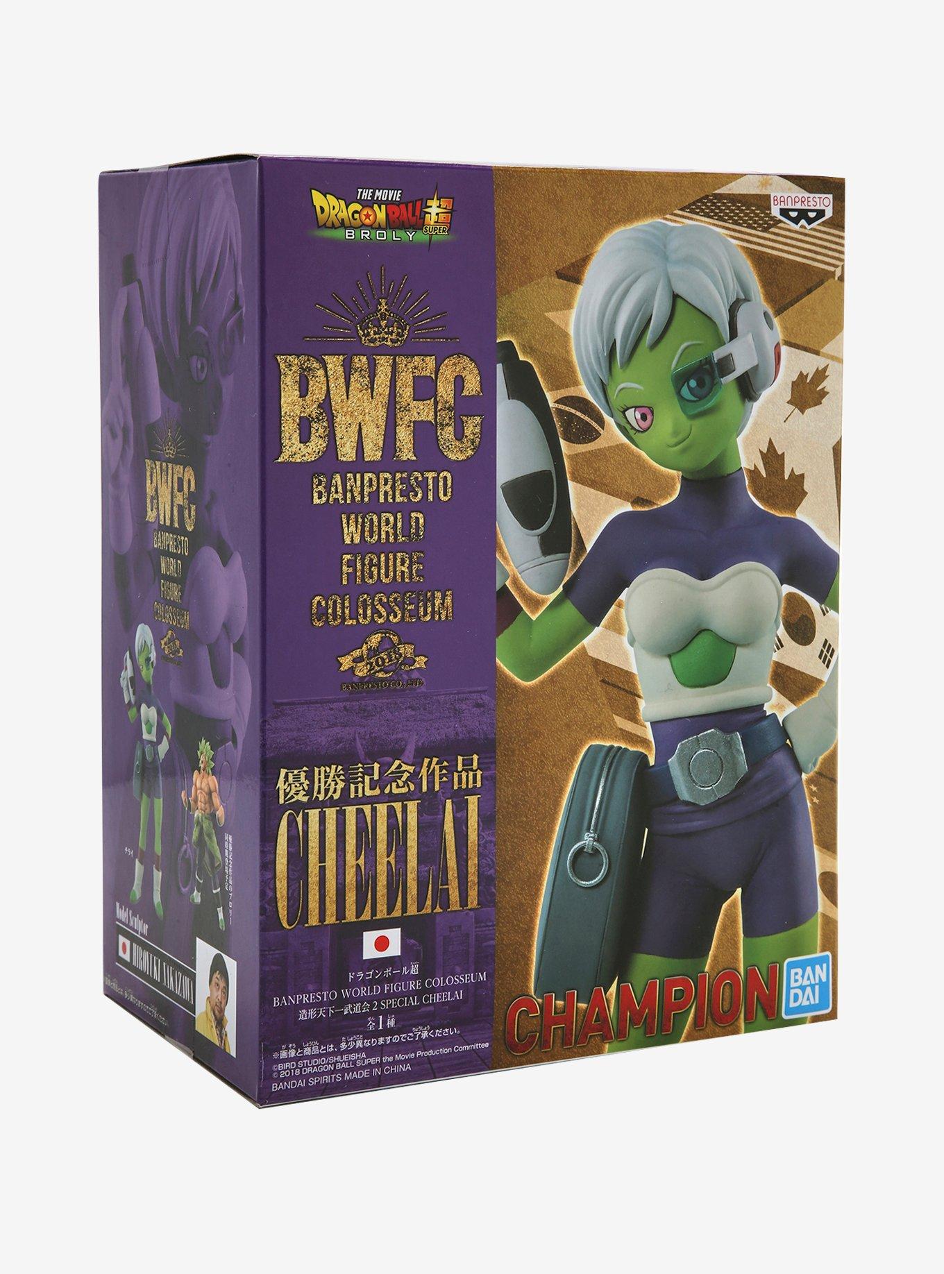 Banpresto Dragon Ball Super: Broly Cheelai World Figure Colosseum Collectible Figure, , alternate