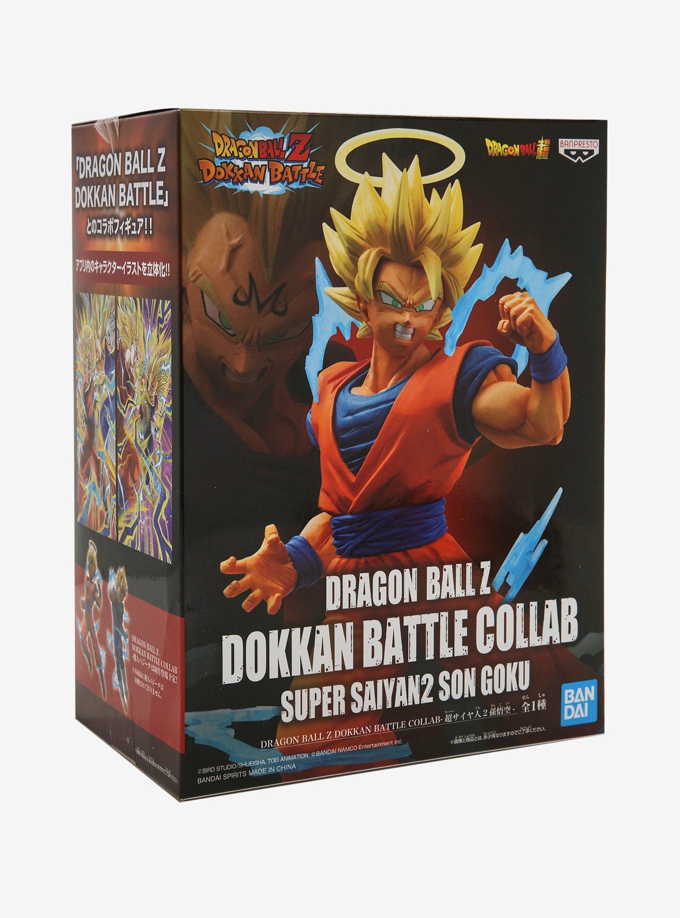 Banpresto Dragon Ball Z: Dokkan Battle Collab Super Saiyan 2 Son Goku Collectible Figure, , alternate