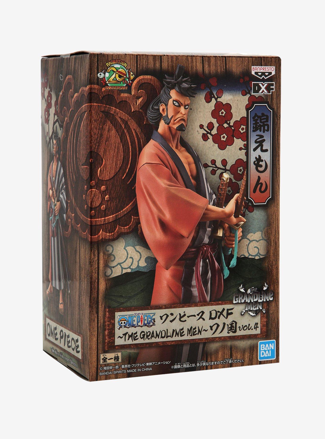 Banpresto One Piece Kin'emon The Grandline Men Vol. 4 DXF Collectible ...