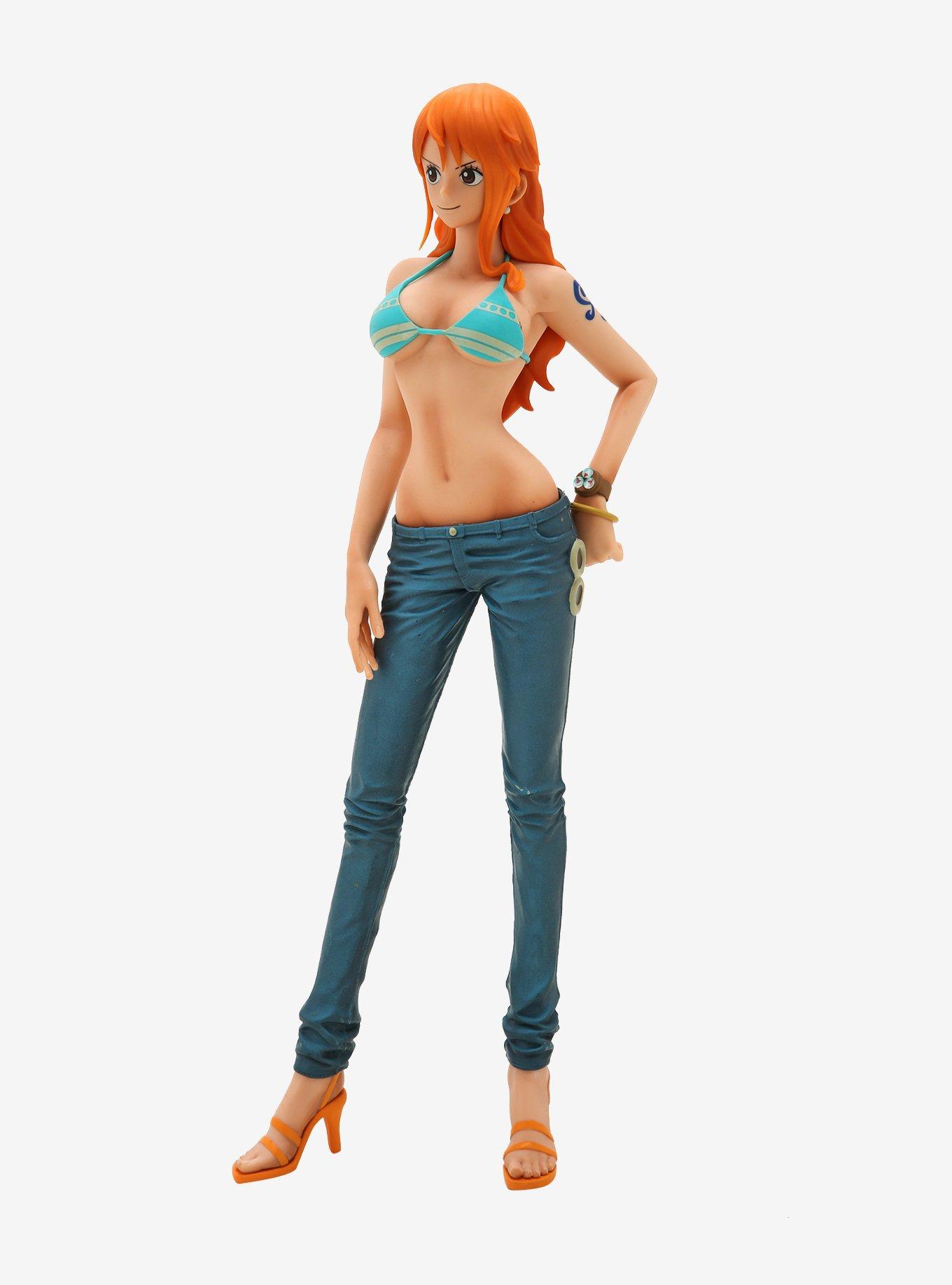 Banpresto One Piece Grandista The Grandline Line Nami Collectible Figure, , alternate - view 2