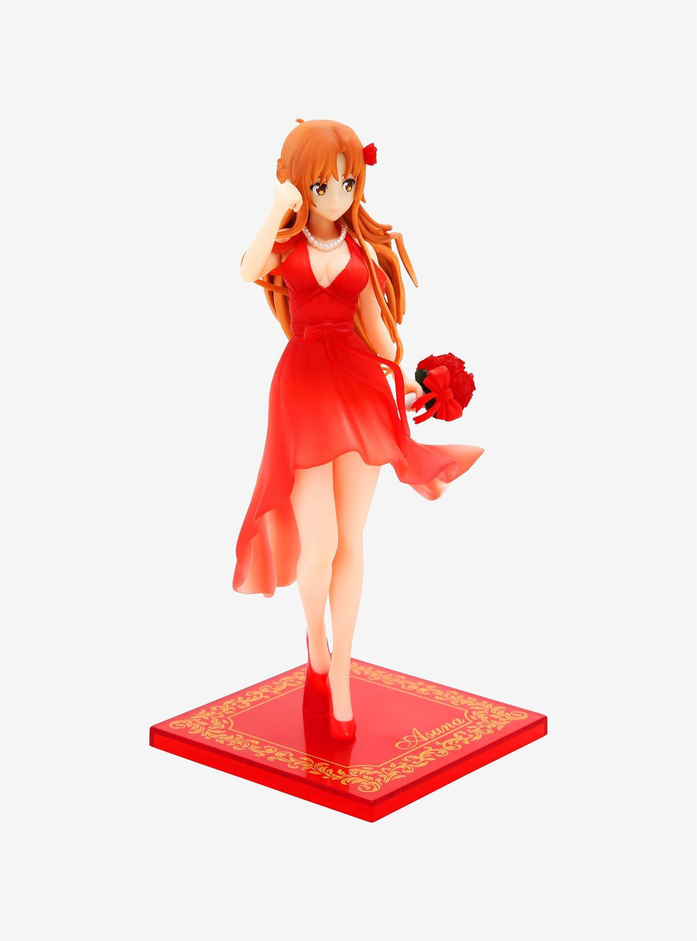 Bandai Sword Art Online Asuna Party Dress Ichibansho Collectible Figure, , alternate