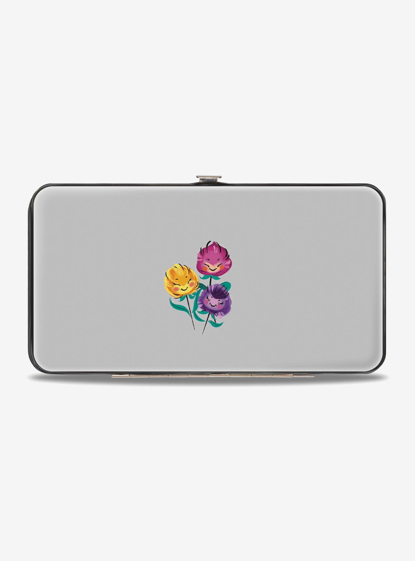 Disney Alice In Wonderland Flowers of Wonderland Hinged Wallet, , alternate