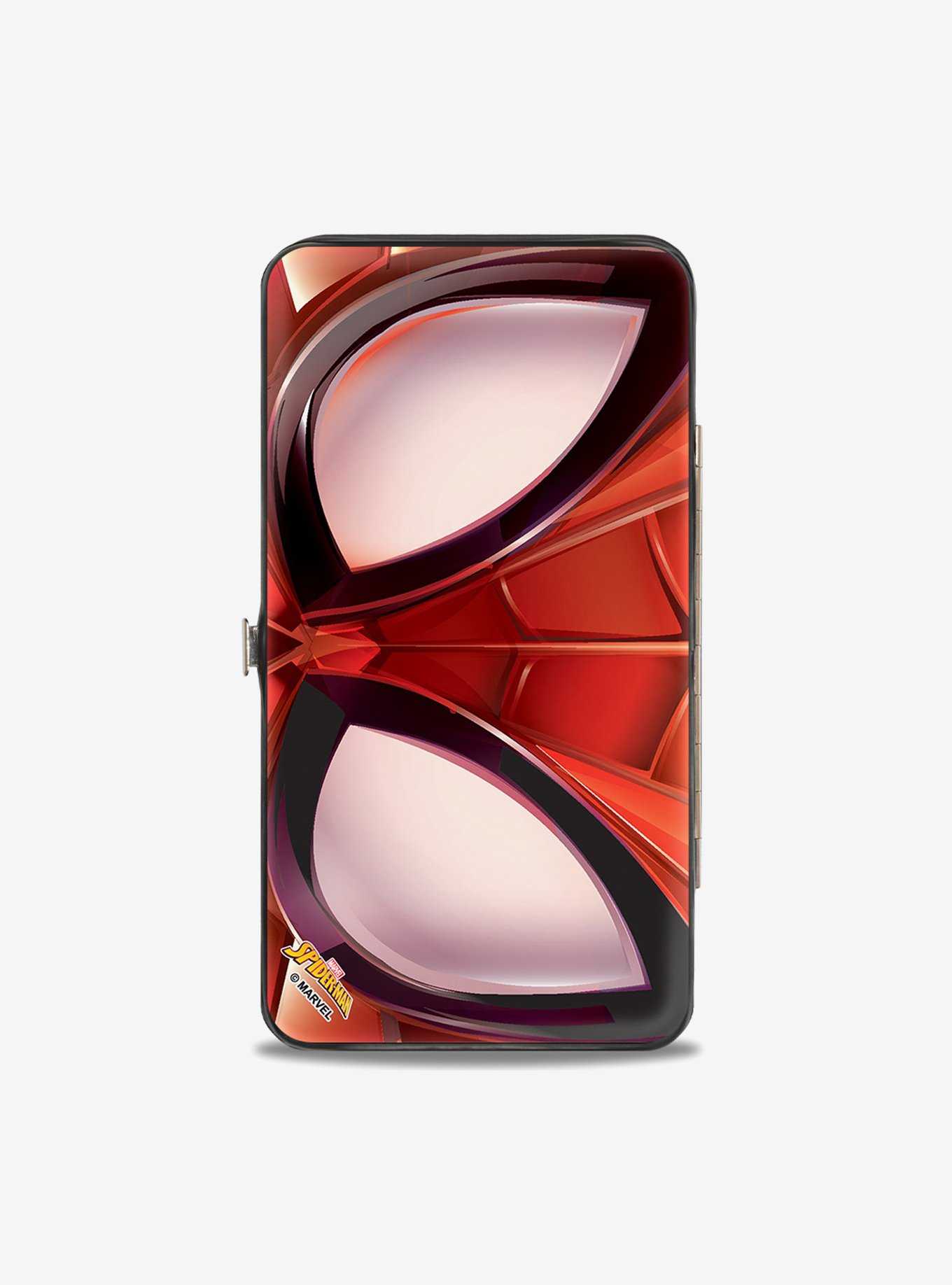 Marvel Spider-Man Eyes Close Up Hinged Wallet, , hi-res