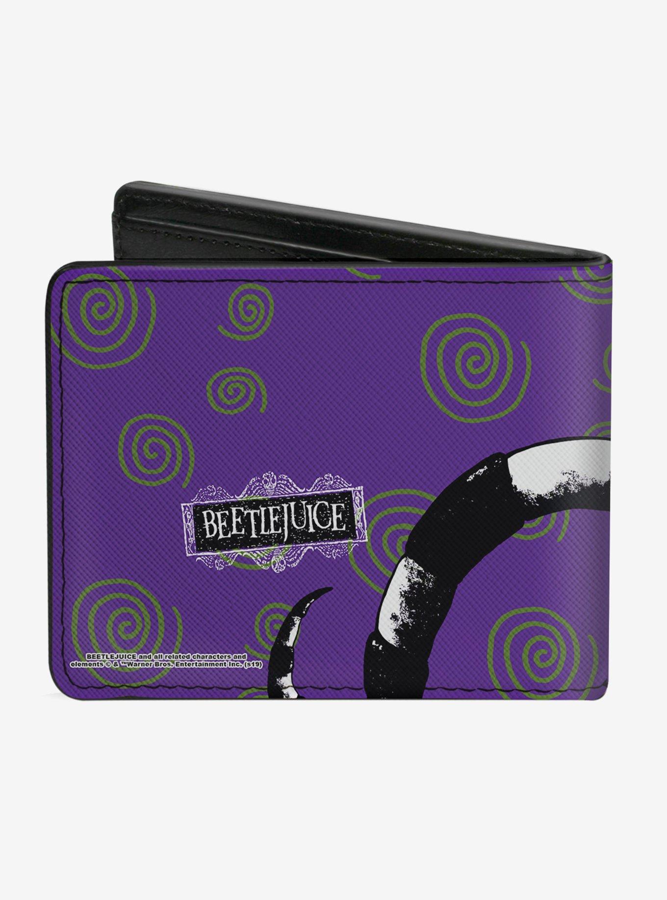 Beetlejuice Sandworm Swirls Bi-Fold Wallet, , alternate