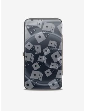 Plus Size The Nightmare Before Christmas Oogie Boogie Rolling Dice Pose Scattered Dice Hinged Wallet, , hi-res