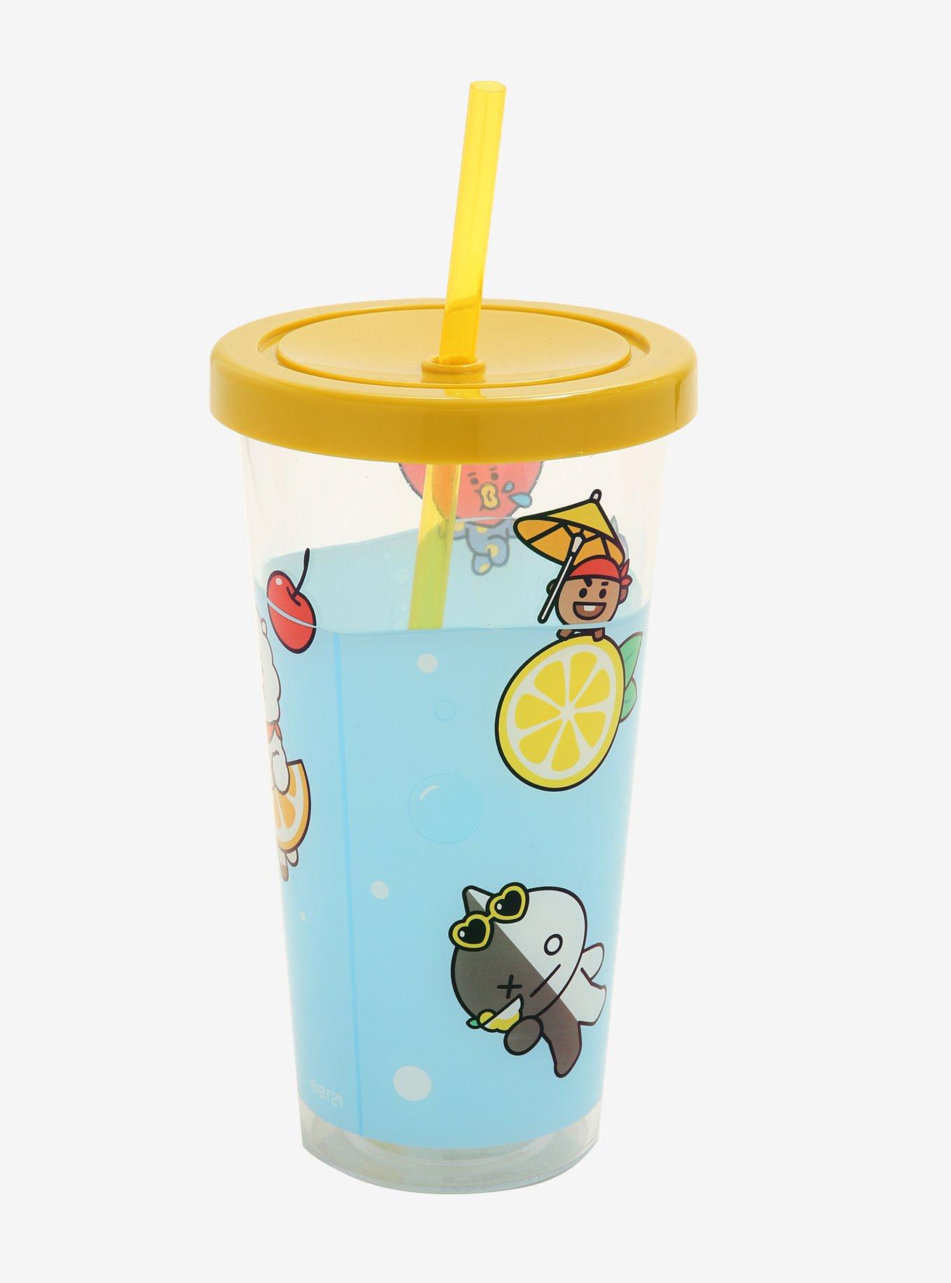 BT21 Summer Fun Acrylic Travel Cup, , alternate