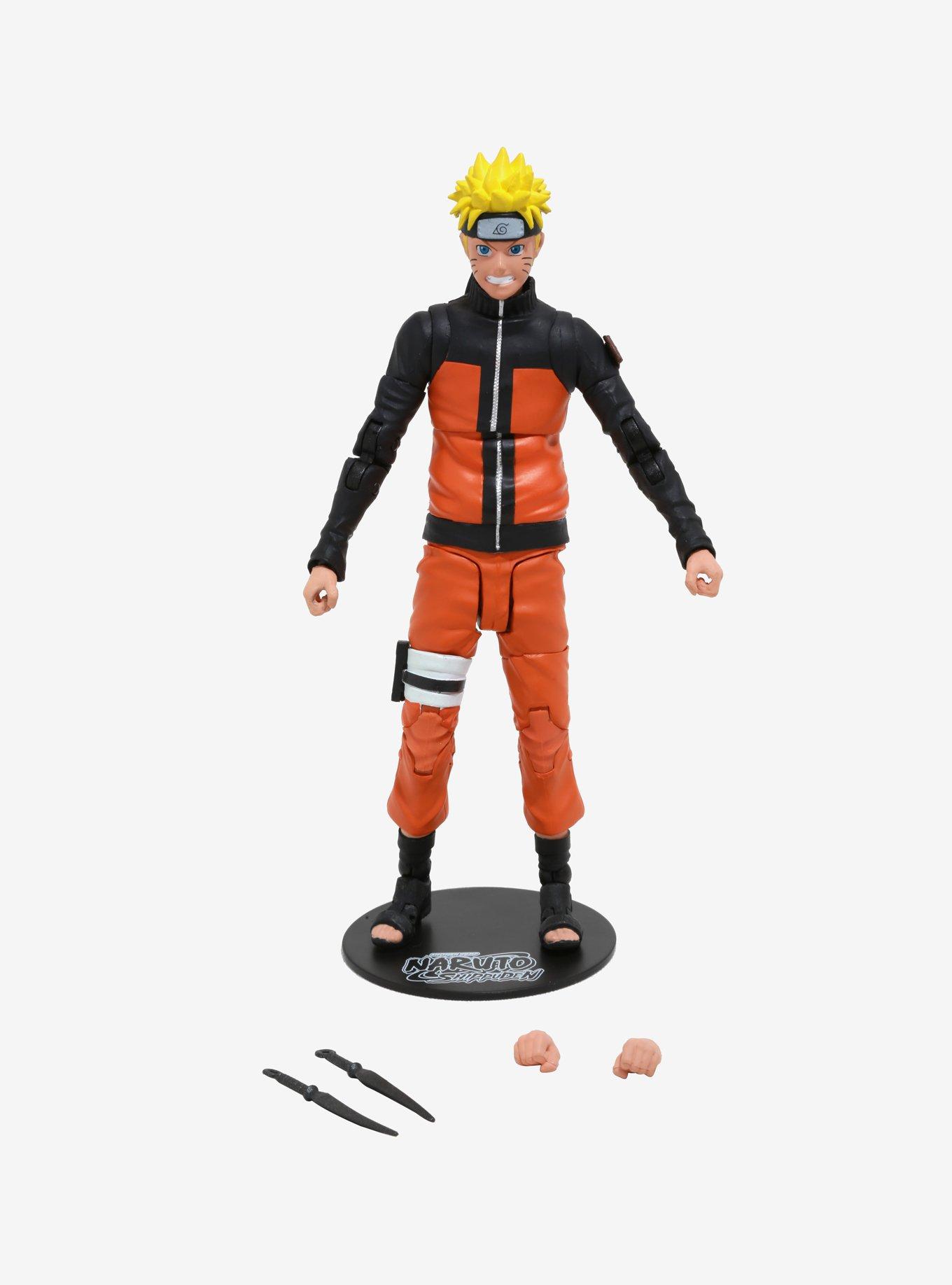 McFarlane Toys Naruto Shippuden Naruto Deluxe Action Figure, , alternate