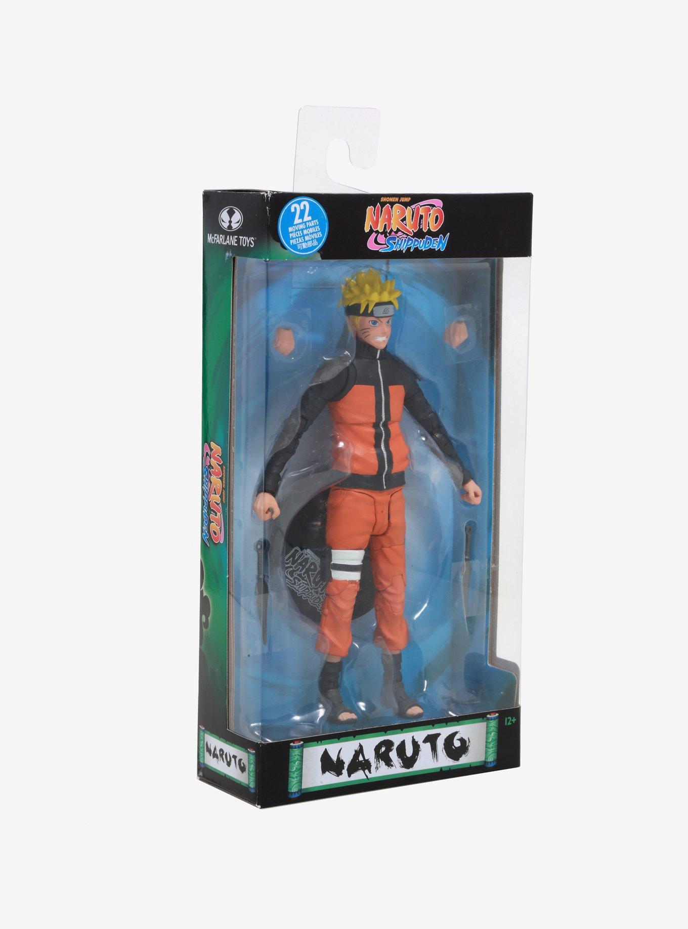 McFarlane Toys Naruto Shippuden Naruto Deluxe Action Figure, , alternate