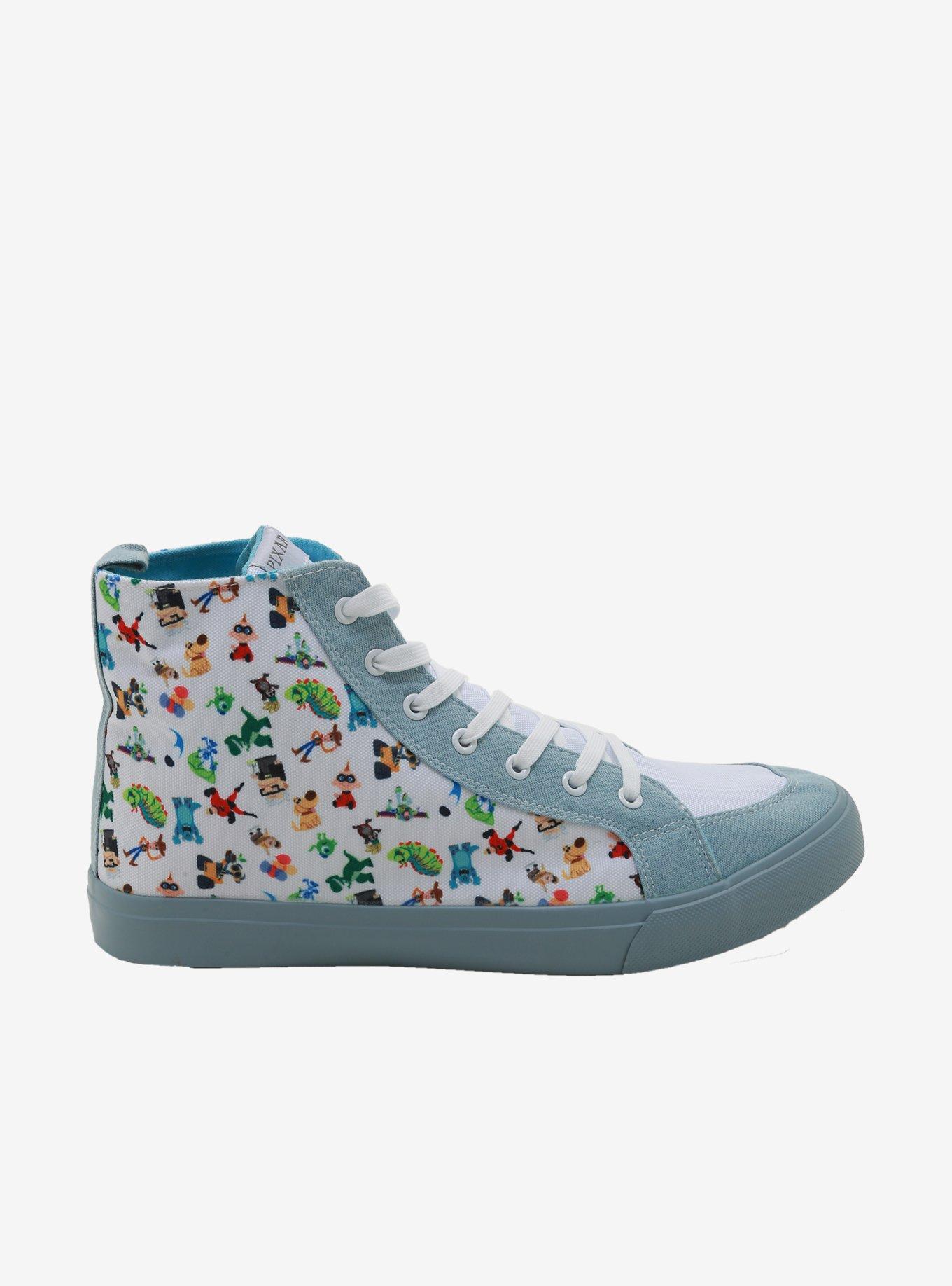 Disney Pixar 25th Anniversary Hi-Top Sneakers, MULTI, alternate