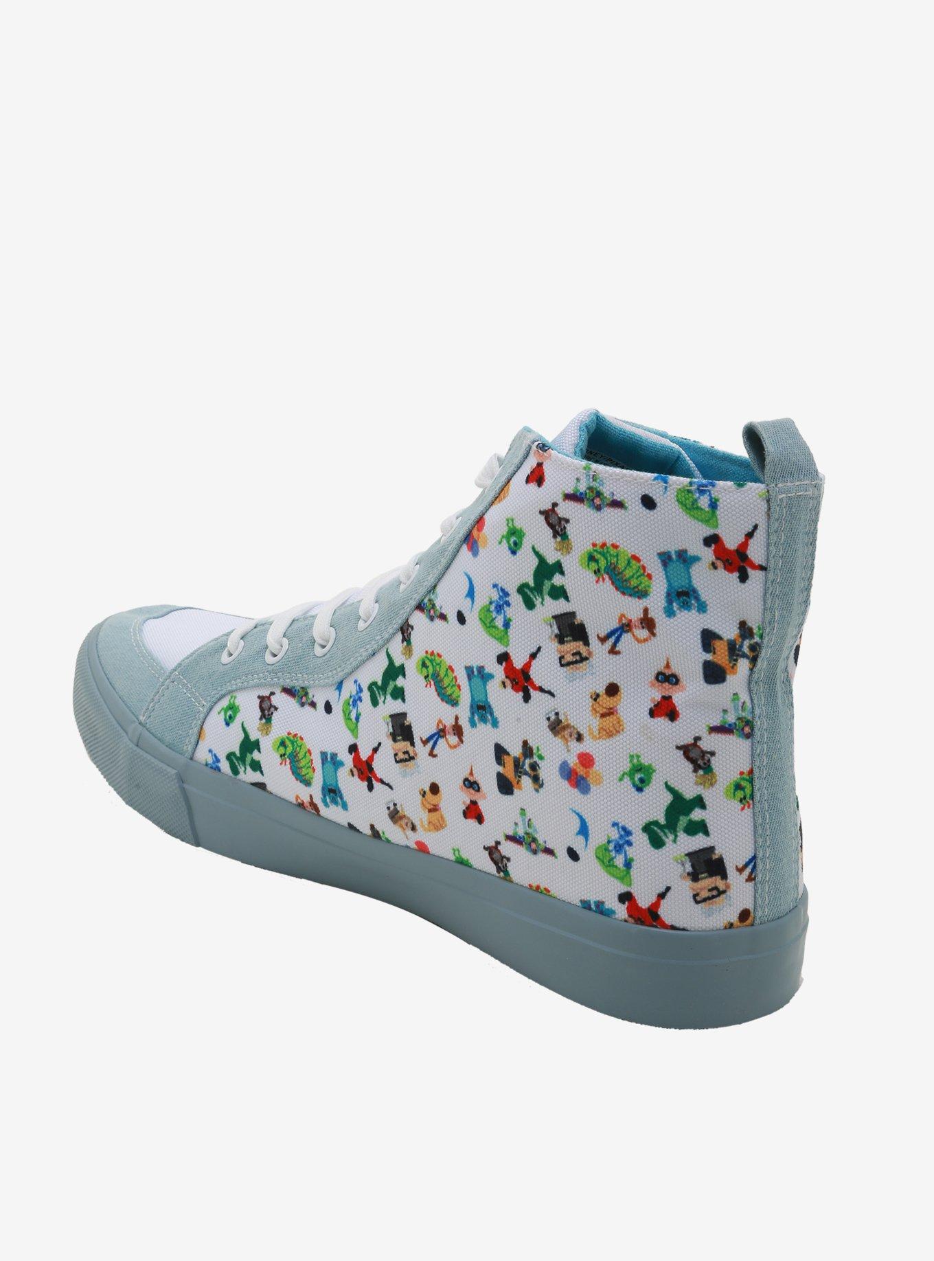 Disney Pixar 25th Anniversary Hi-Top Sneakers, MULTI, alternate