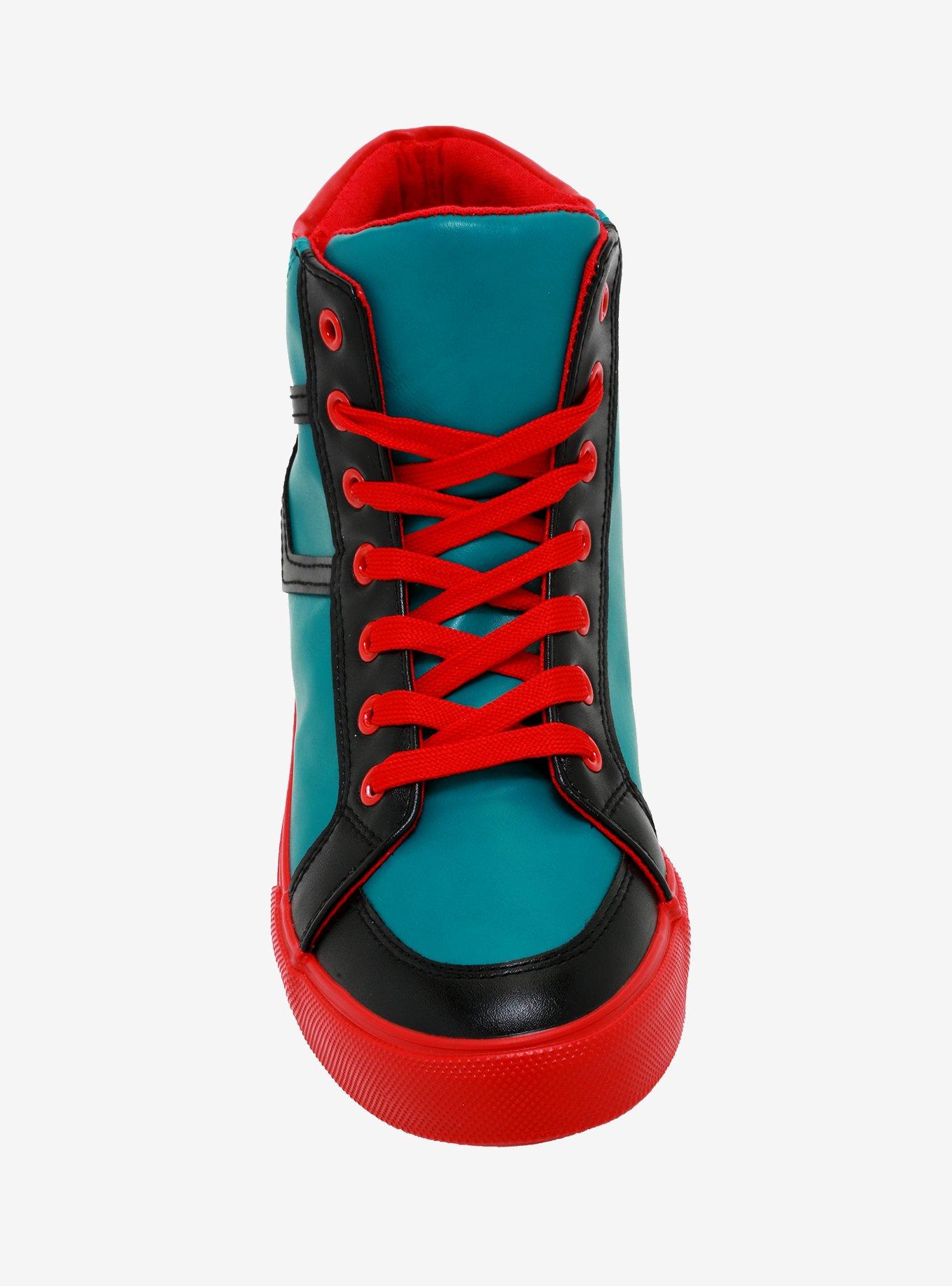 My Hero Academia Deku Cosplay Hi-Top Sneakers, MULTI, alternate