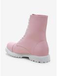 Pastel Pink Combat Boots, MULTI, alternate