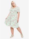 Pusheen Cherry Blossoms & Pusheen Babydoll Dress Plus Size, MULTI, alternate