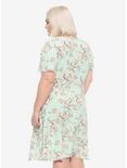 Pusheen Cherry Blossoms & Pusheen Babydoll Dress Plus Size, MULTI, alternate
