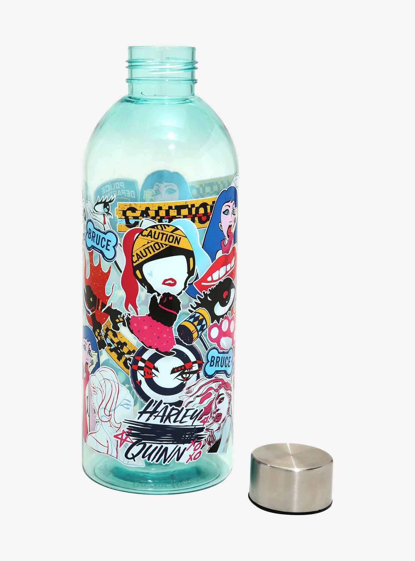 DC Comics Birds of Prey Sticker Water Bottle - BoxLunch Exclusive, , alternate