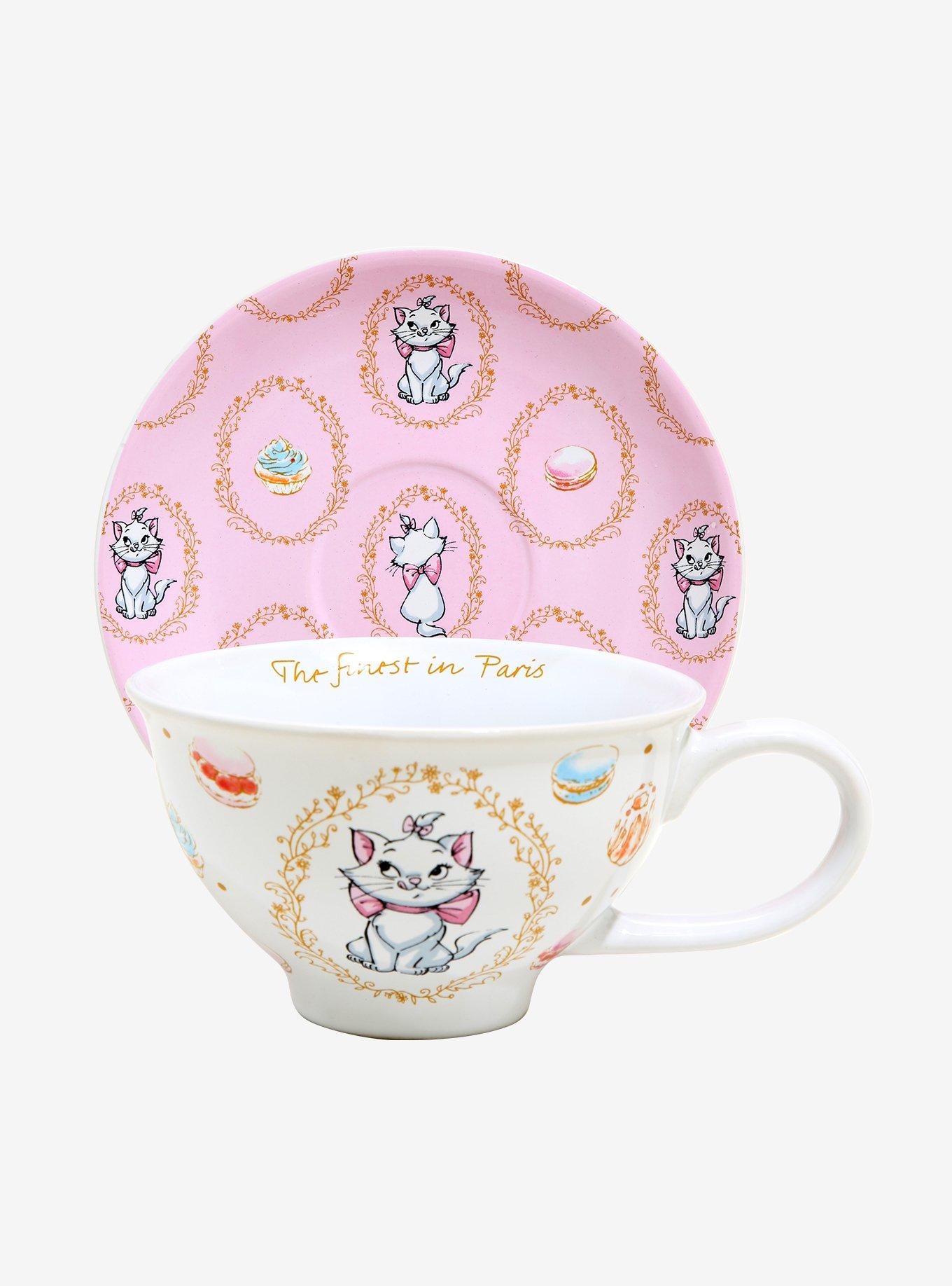Disney The Aristocats The Finest in Paris Marie Teacup with Saucer - BoxLunch Exclusive, , alternate