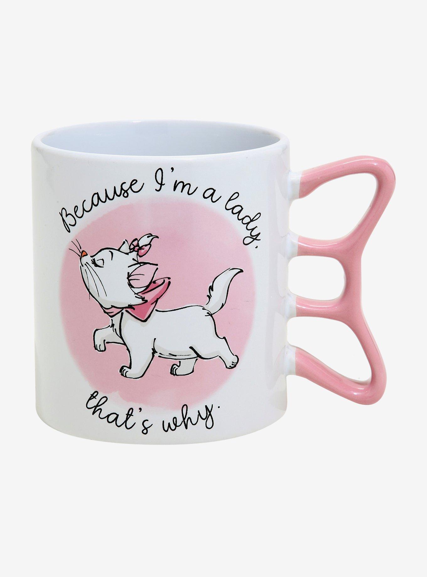 Disney The Aristocats Marie Bow Handle Mug, , alternate