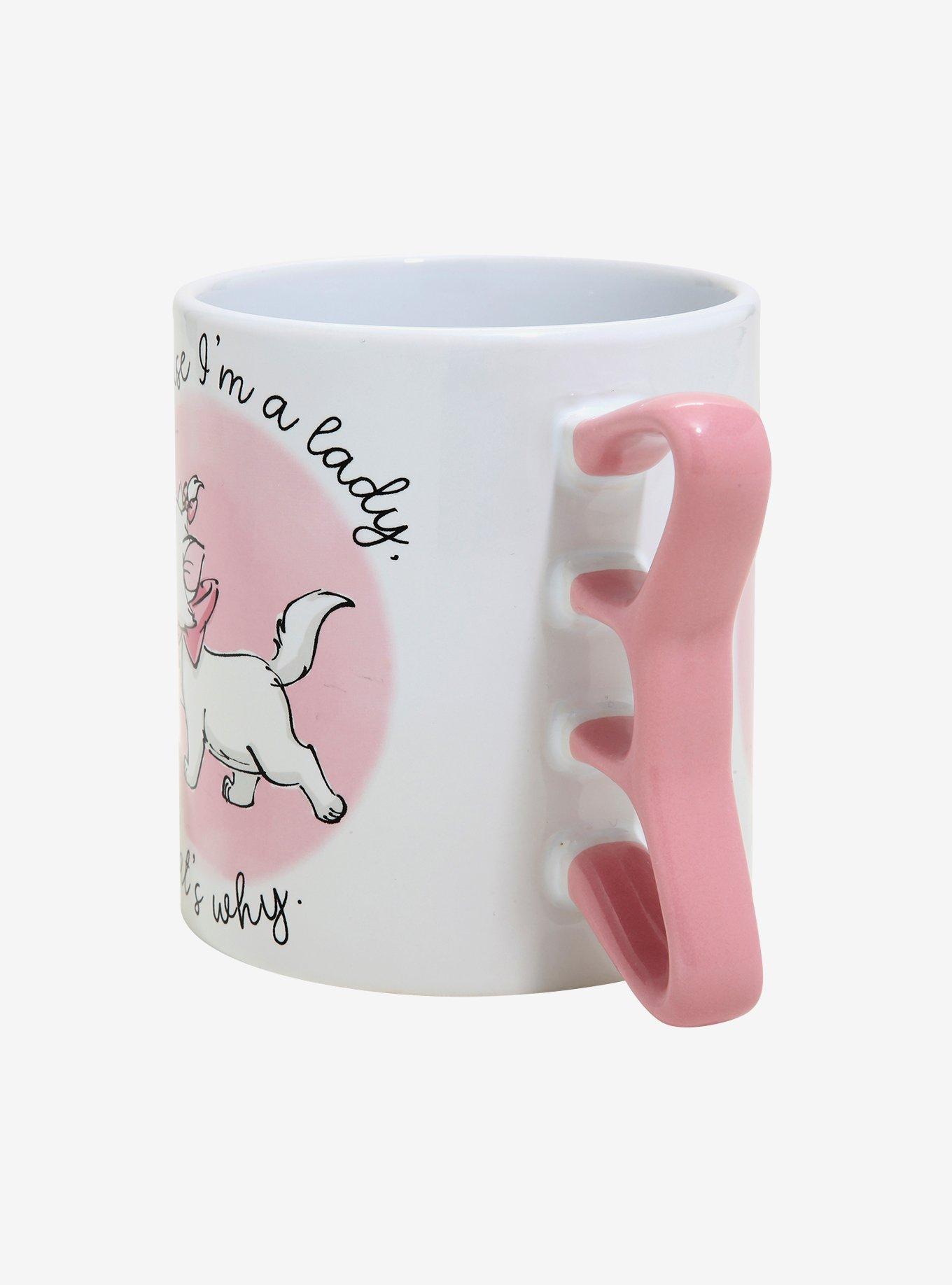 Disney The Aristocats Marie Bow Handle Mug, , alternate