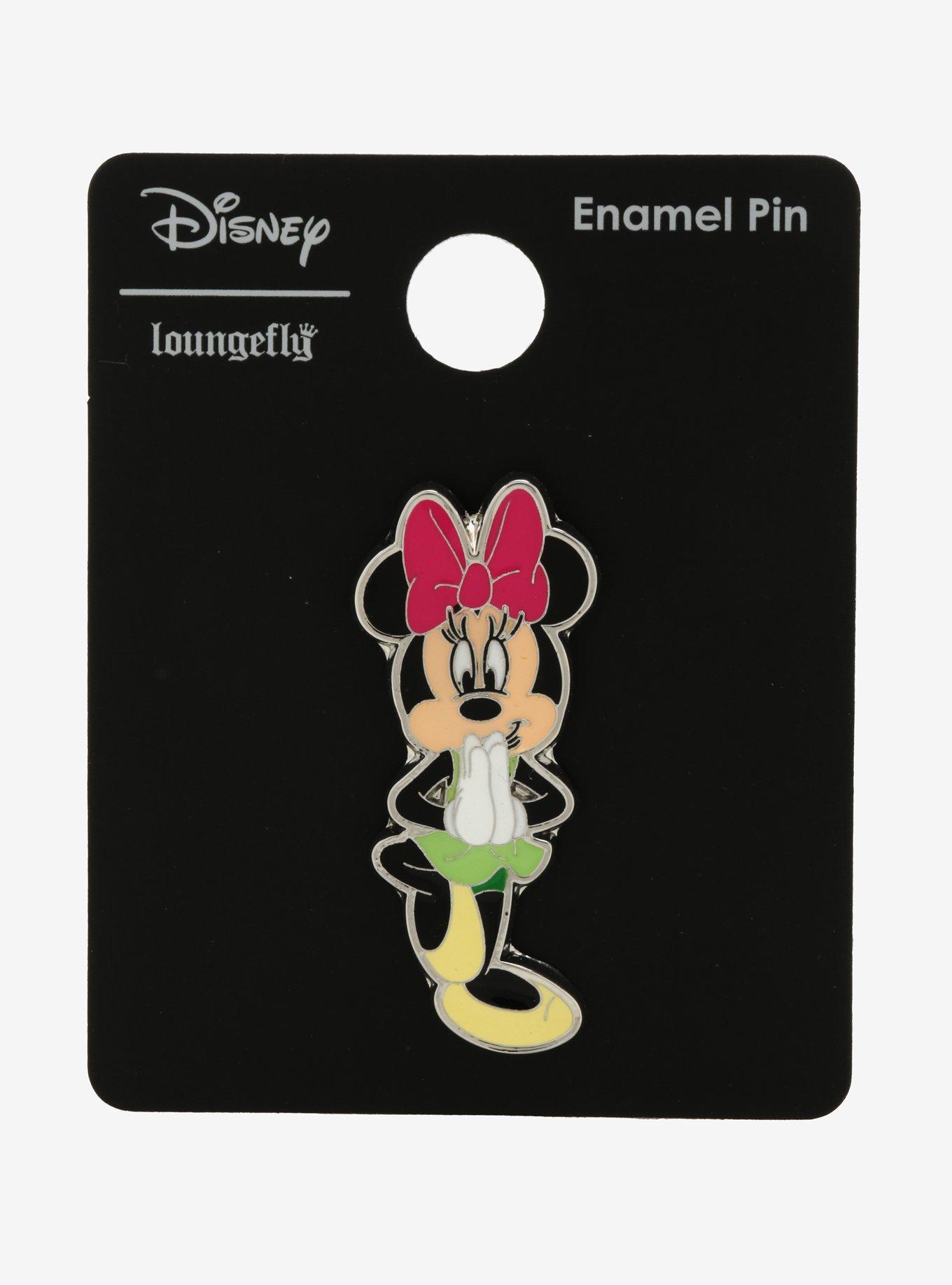Loungefly Disney Minnie Mouse Yoga Enamel Pin - BoxLunch Exclusive, , alternate
