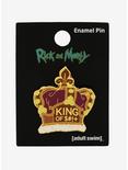Loungefly Rick and Morty King of $#!+ Enamel Pin - BoxLunch Exclusive, , alternate