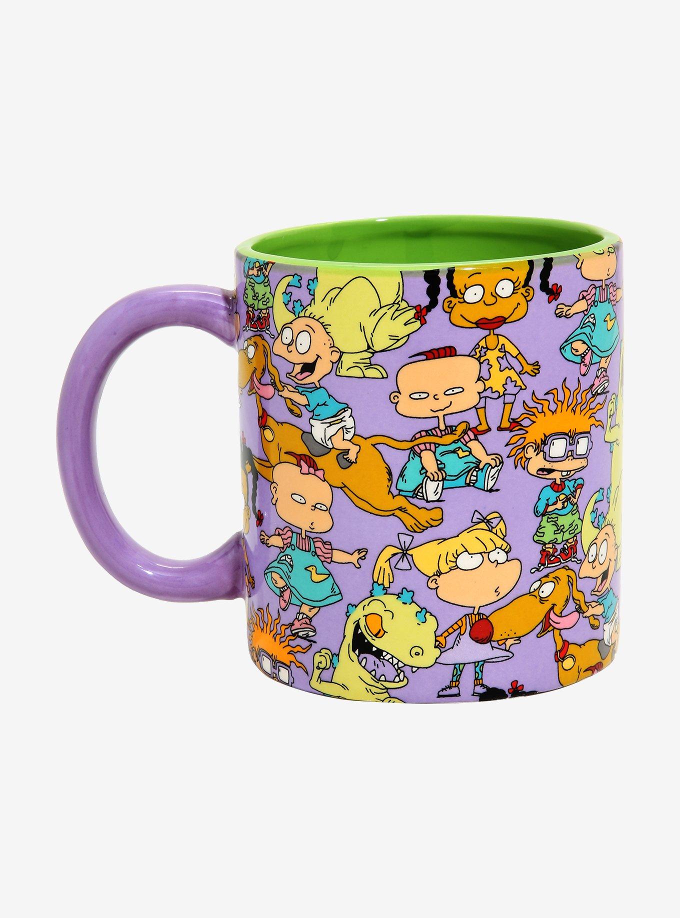 Rugrats Reptar Spinner Mug, , alternate