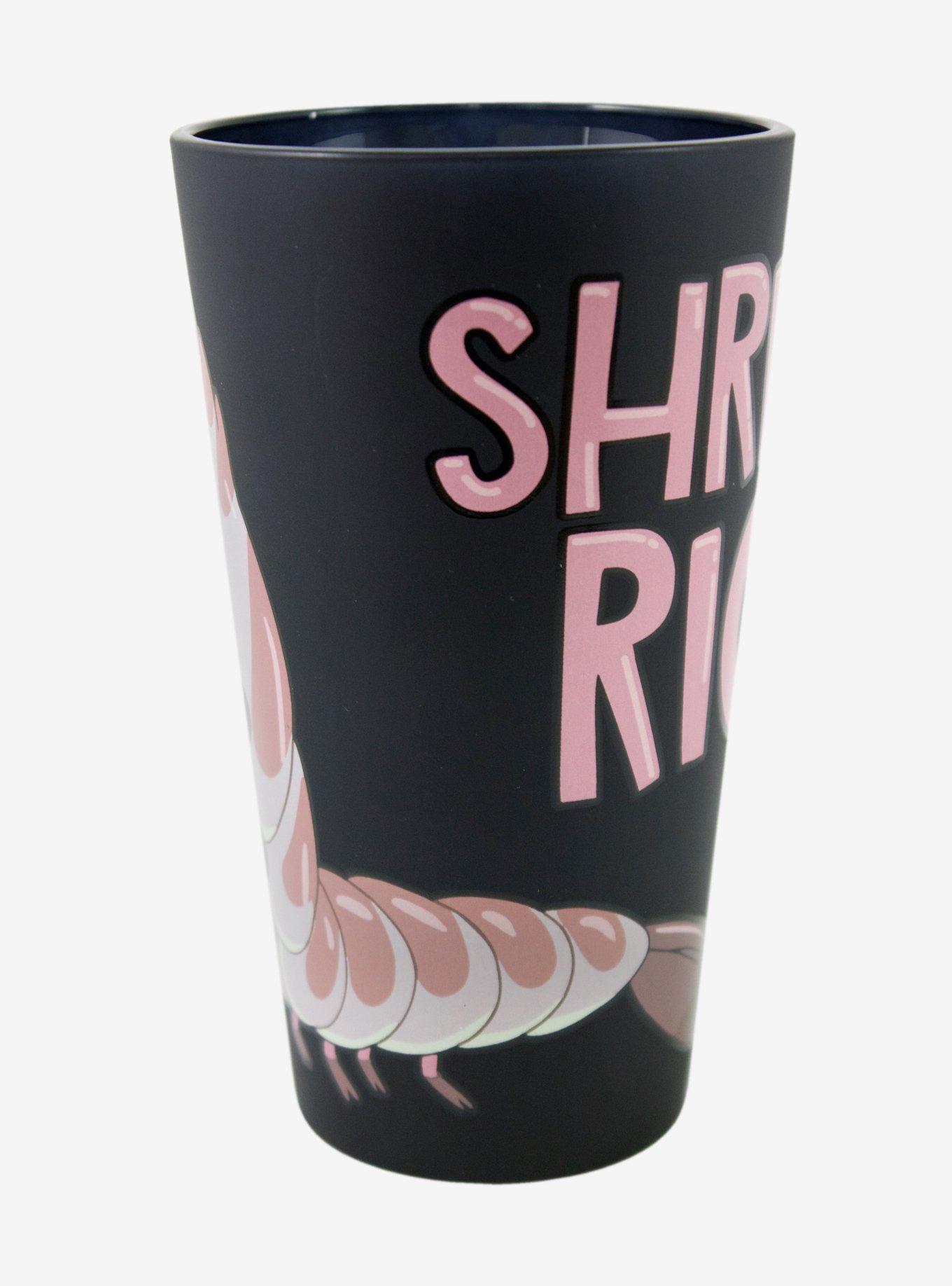 Rick And Morty Shrimp Rick Drinking Glass, , alternate