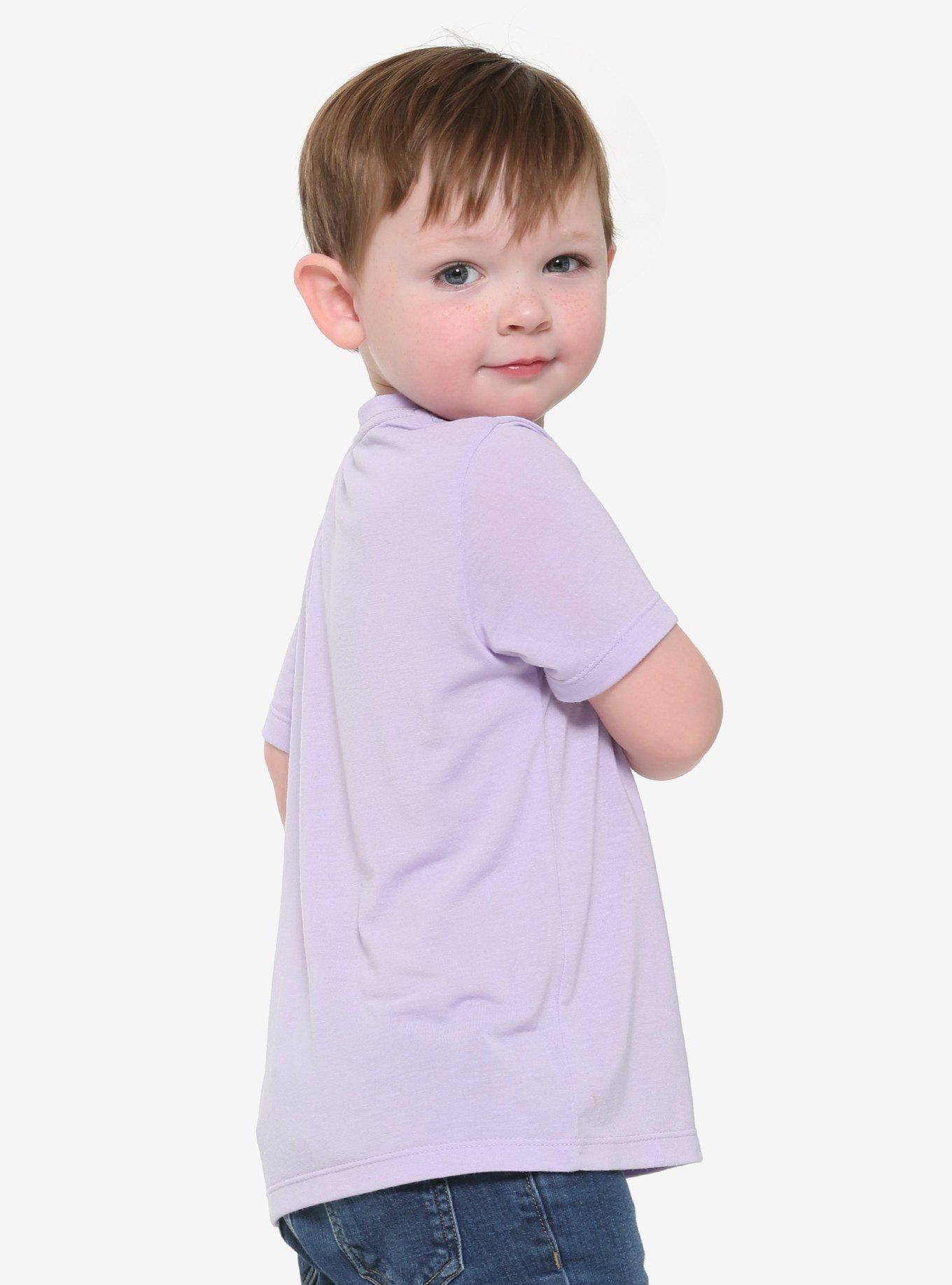 Corgi Eat More Pizza Toddler Pocket T-Shirt - BoxLunch Exclusive, LILAC, alternate