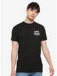 Pierce The Veil San Diego Hat Skeleton T-Shirt, BLACK, alternate