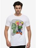 Green Day Brain Boy T-Shirt, WHITE, alternate