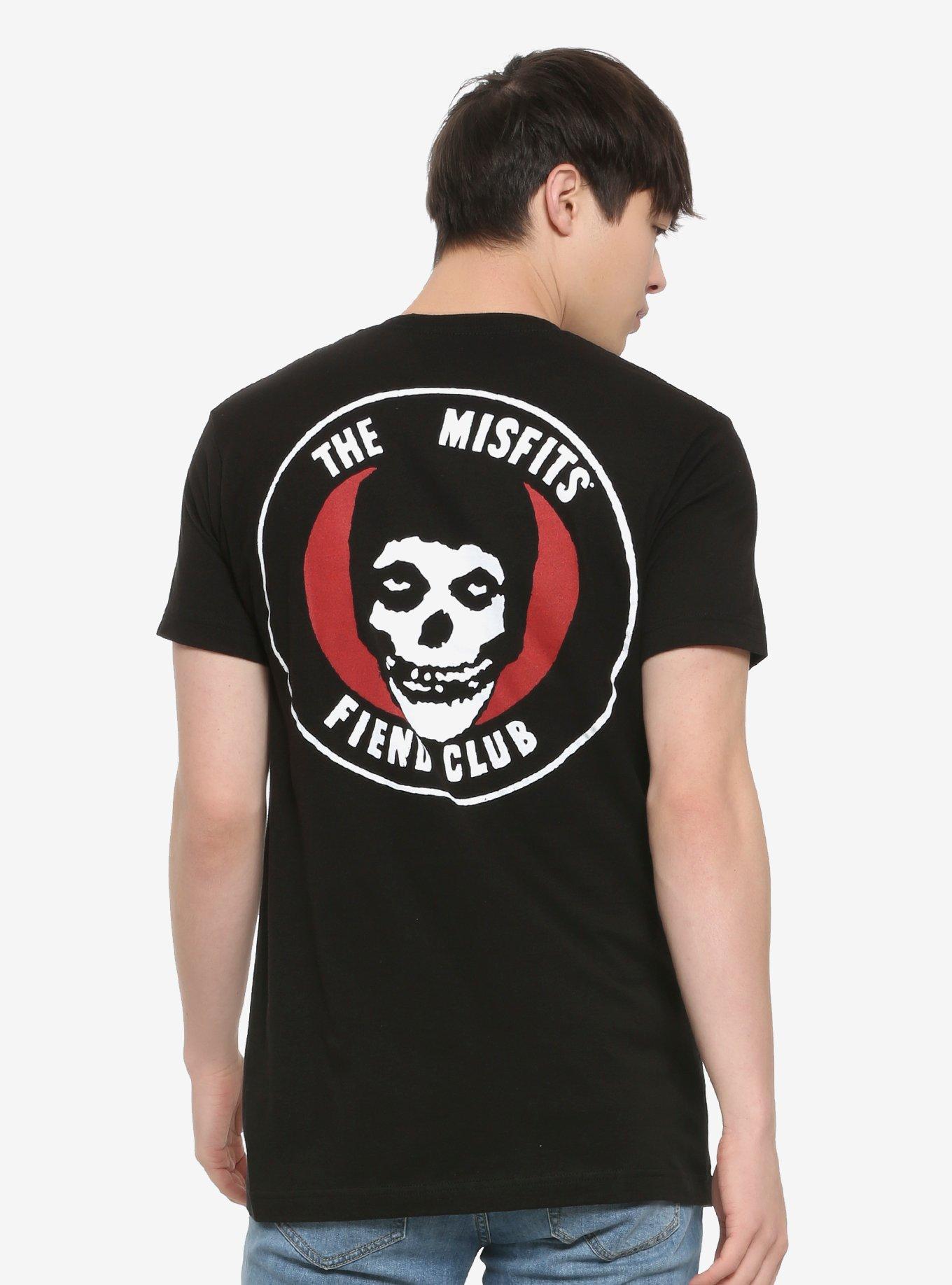 Misfits Fiend Club Seal T-Shirt, BLACK, alternate