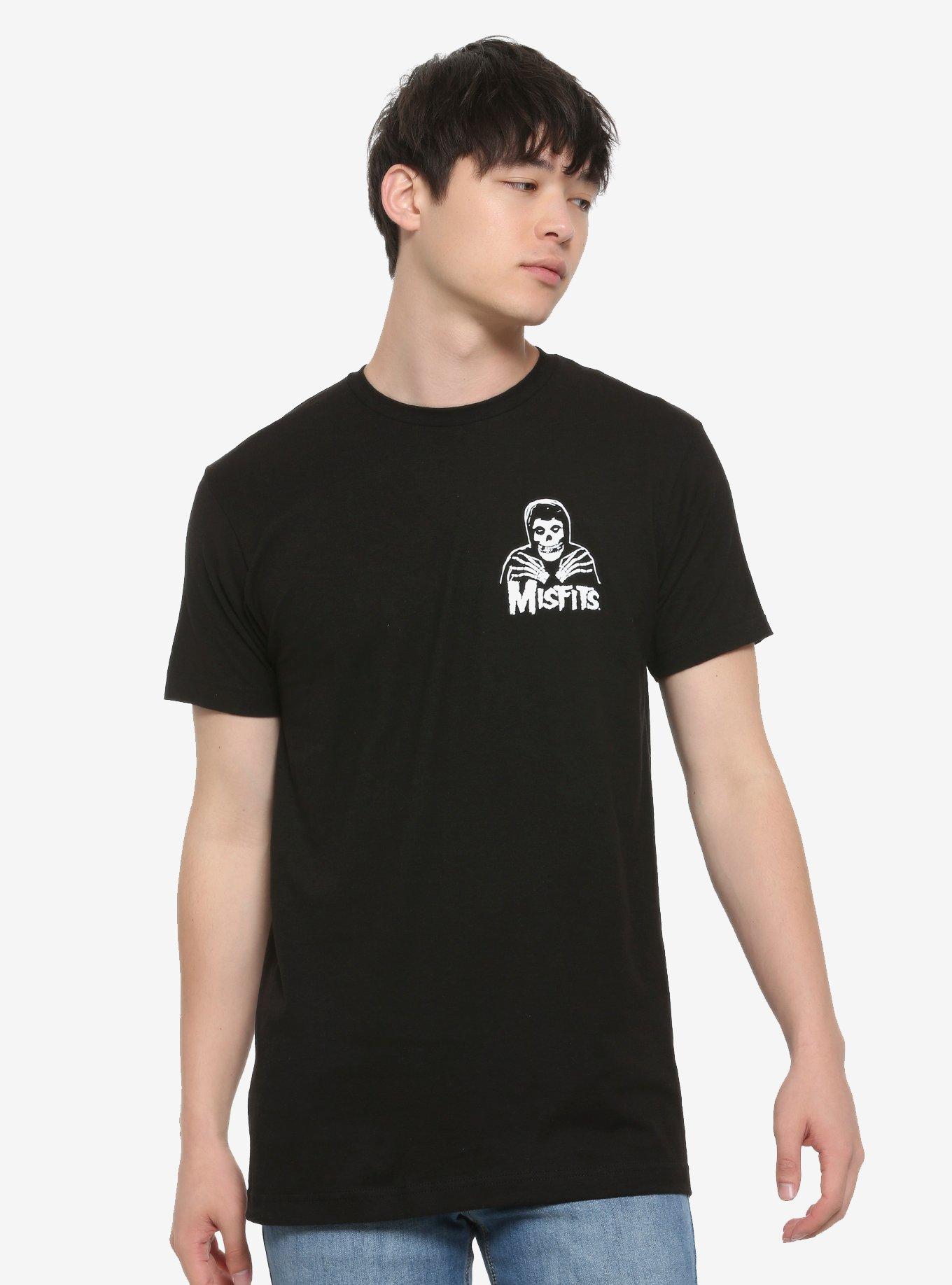 Misfits Fiend Club Seal T-Shirt, BLACK, alternate