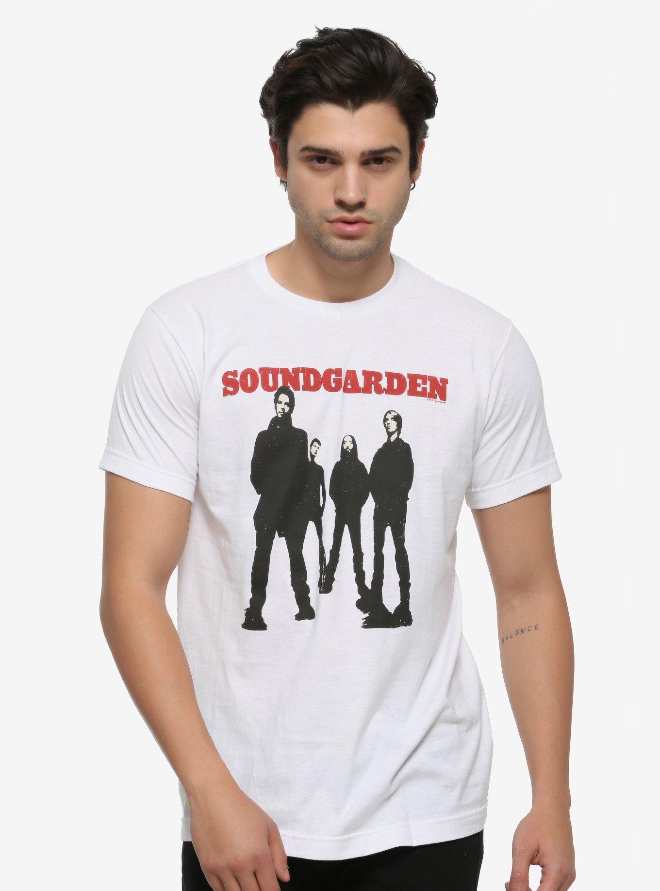 Soundgarden Band Photo T-Shirt, WHITE, alternate