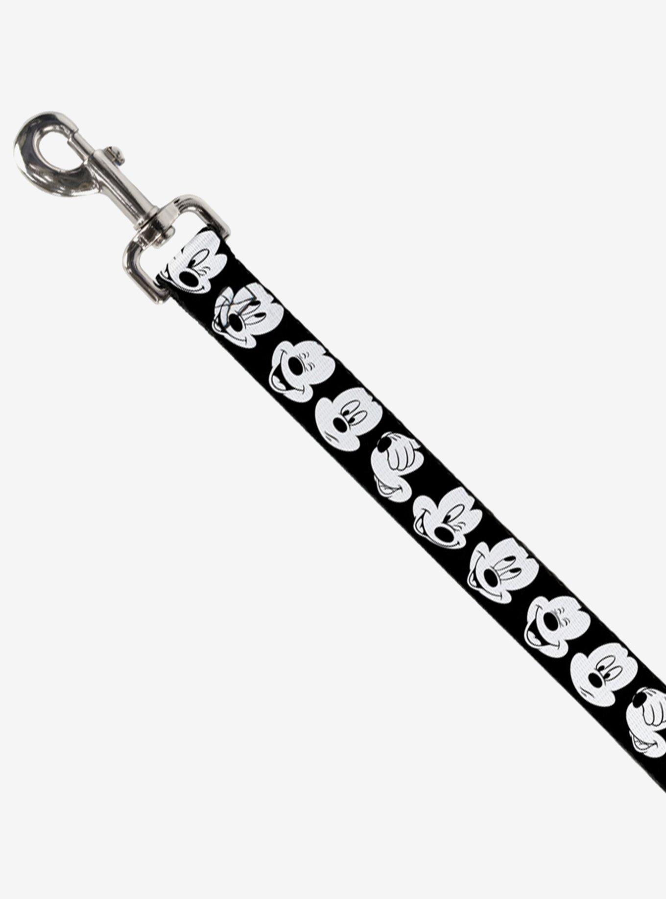 Disney Mickey Mouse Expressions Close Up Dog Leash, , alternate