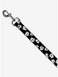 Disney Mickey Mouse Expressions Scattered Dog Leash, , alternate