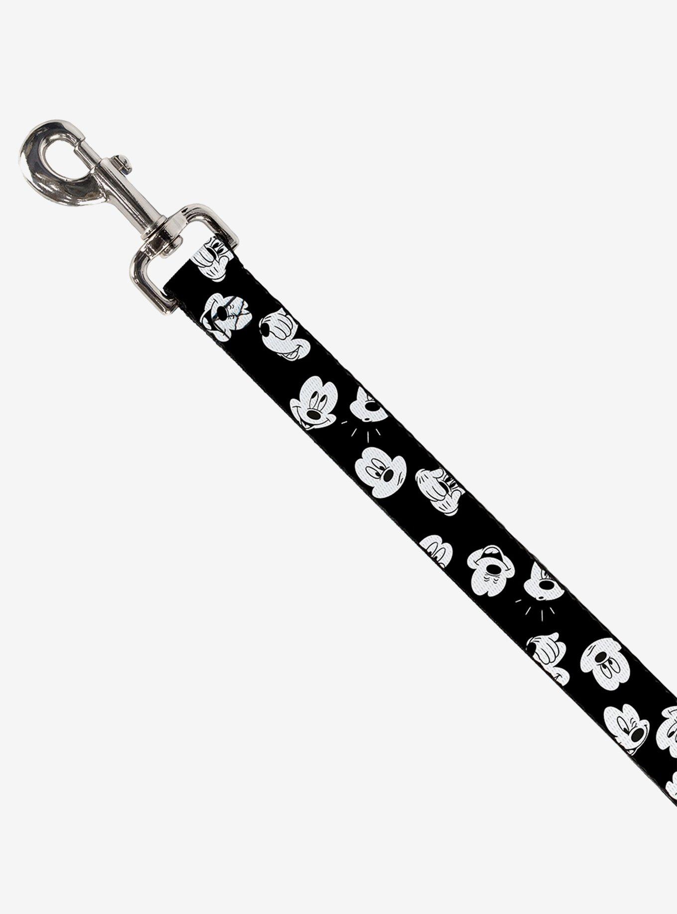 Disney Mickey Mouse Expressions Scattered Dog Leash, , hi-res