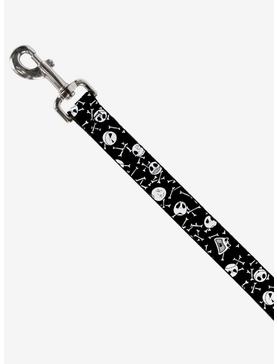 The Nightmare Before Christmas Jack Expressions Bones Scattered Dog Leash, , hi-res