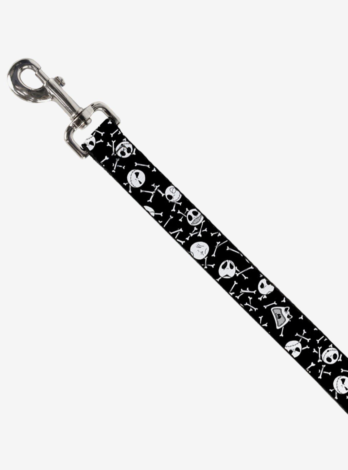 The Nightmare Before Christmas Jack Expressions Bones Scattered Dog Leash, , hi-res