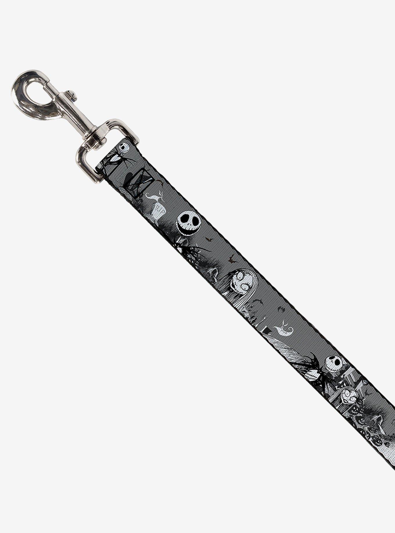 The Nightmare Before Christmas Jack And Sally Cemetery Scene Dog Leash, , hi-res