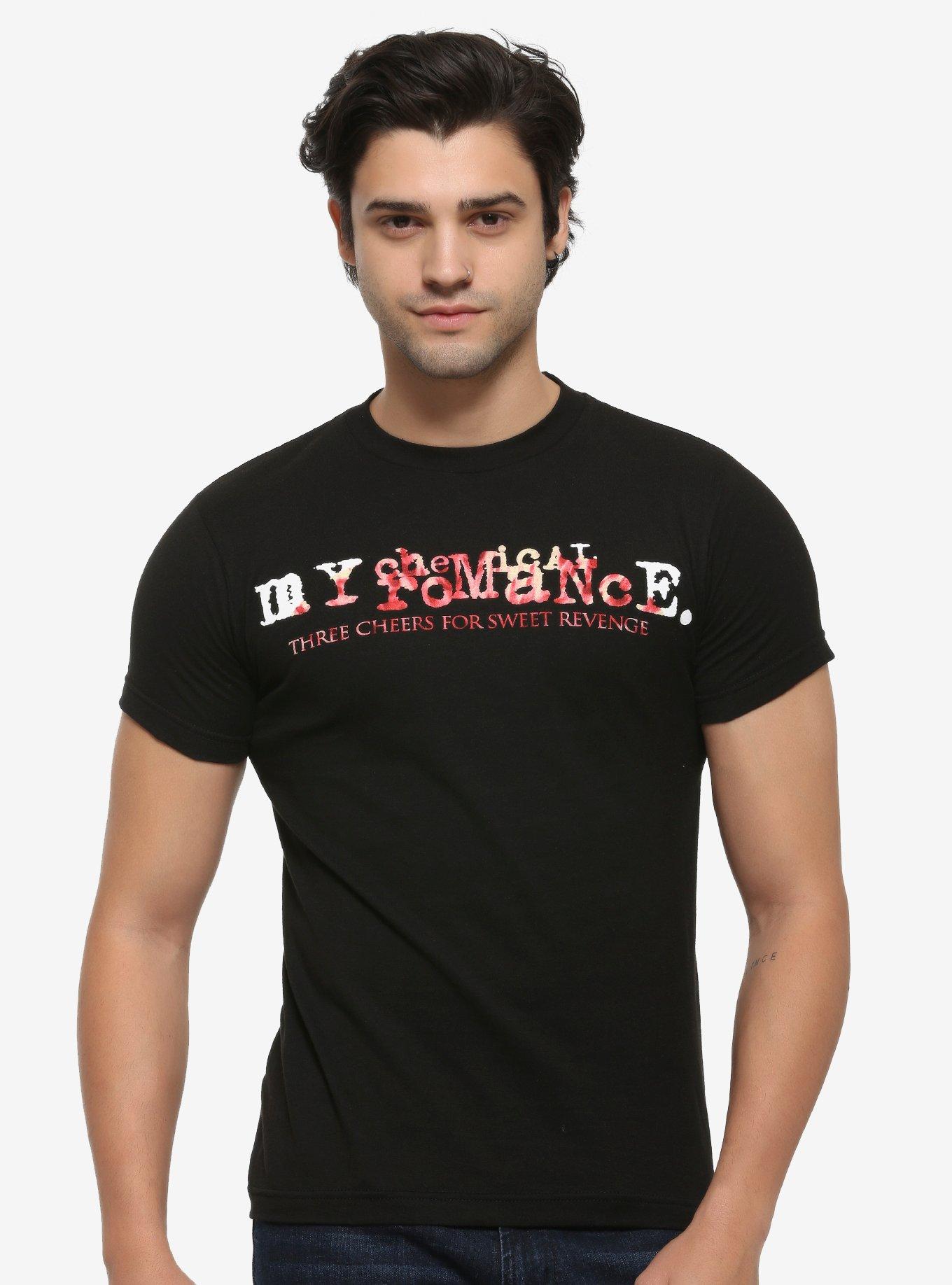 My Chemical Romance Three Cheers For Sweet Revenge Tracklist T-Shirt, BLACK, alternate