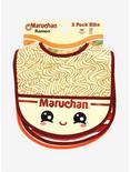 Maruchan Smiley Face Bib Set - BoxLunch Exclusive, , alternate