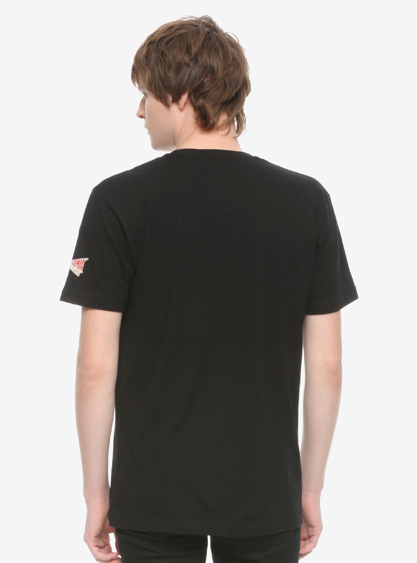 My Hero Academia x Hello Kitty and Friends Bakugo & Badtz-Maru T-Shirt - BoxLunch Exclusive, BLACK, alternate