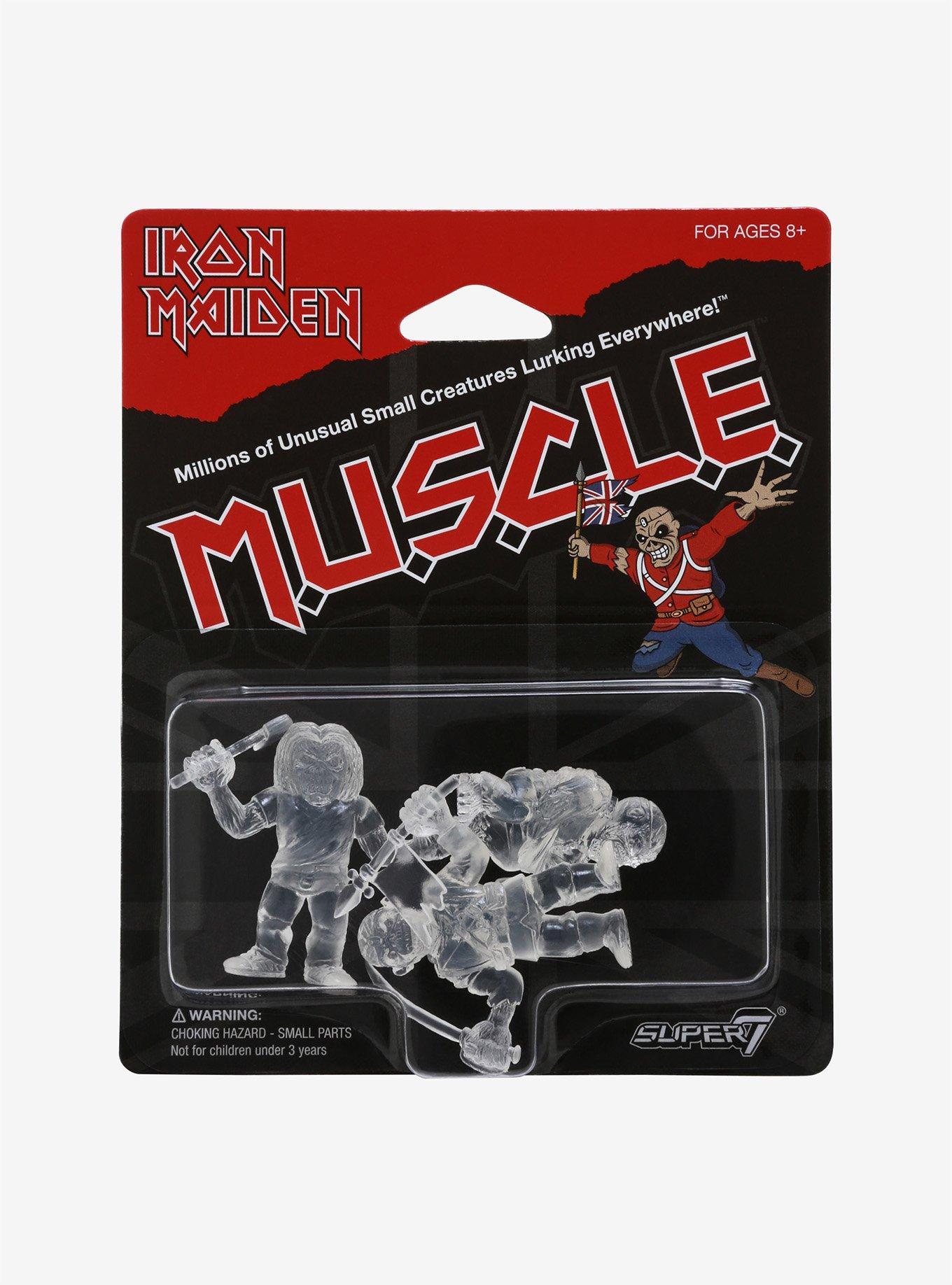 Super7 M.U.S.C.L.E. Iron Maiden Eddie Mini Figure Set 2019 Summer Convention Exclusive, , alternate