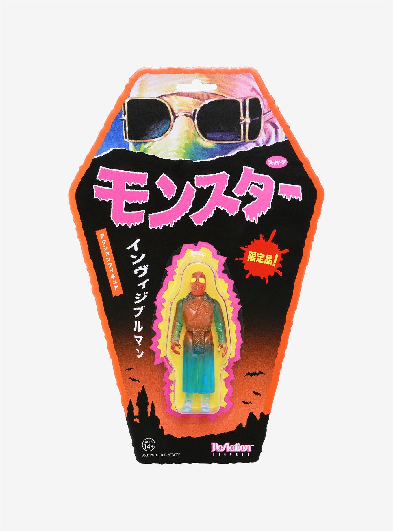 Super7 ReAction Universal Monsters Invisible Man Collectible Action Figure 2019 Summer Convention Exclusive, , alternate