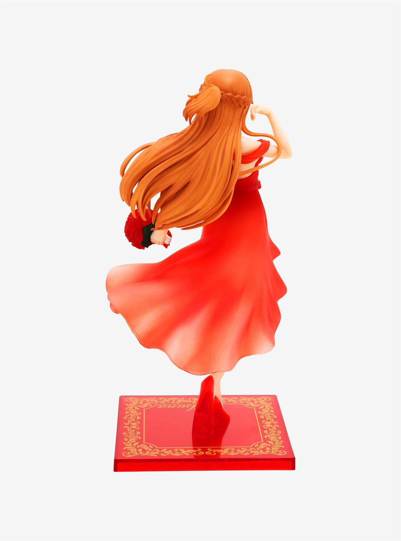 open lace back dress Asuna