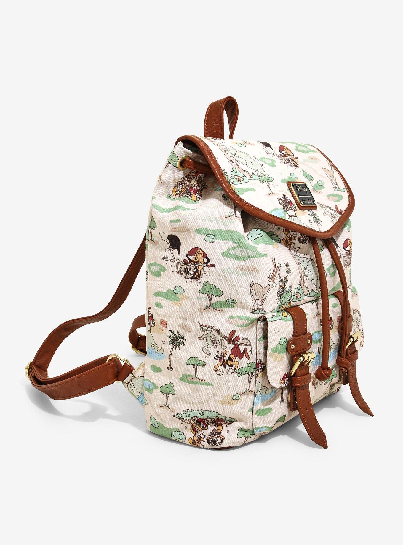 Loungefly Disney Mickey Mouse Safari Rucksack - BoxLunch Exclusive, , alternate