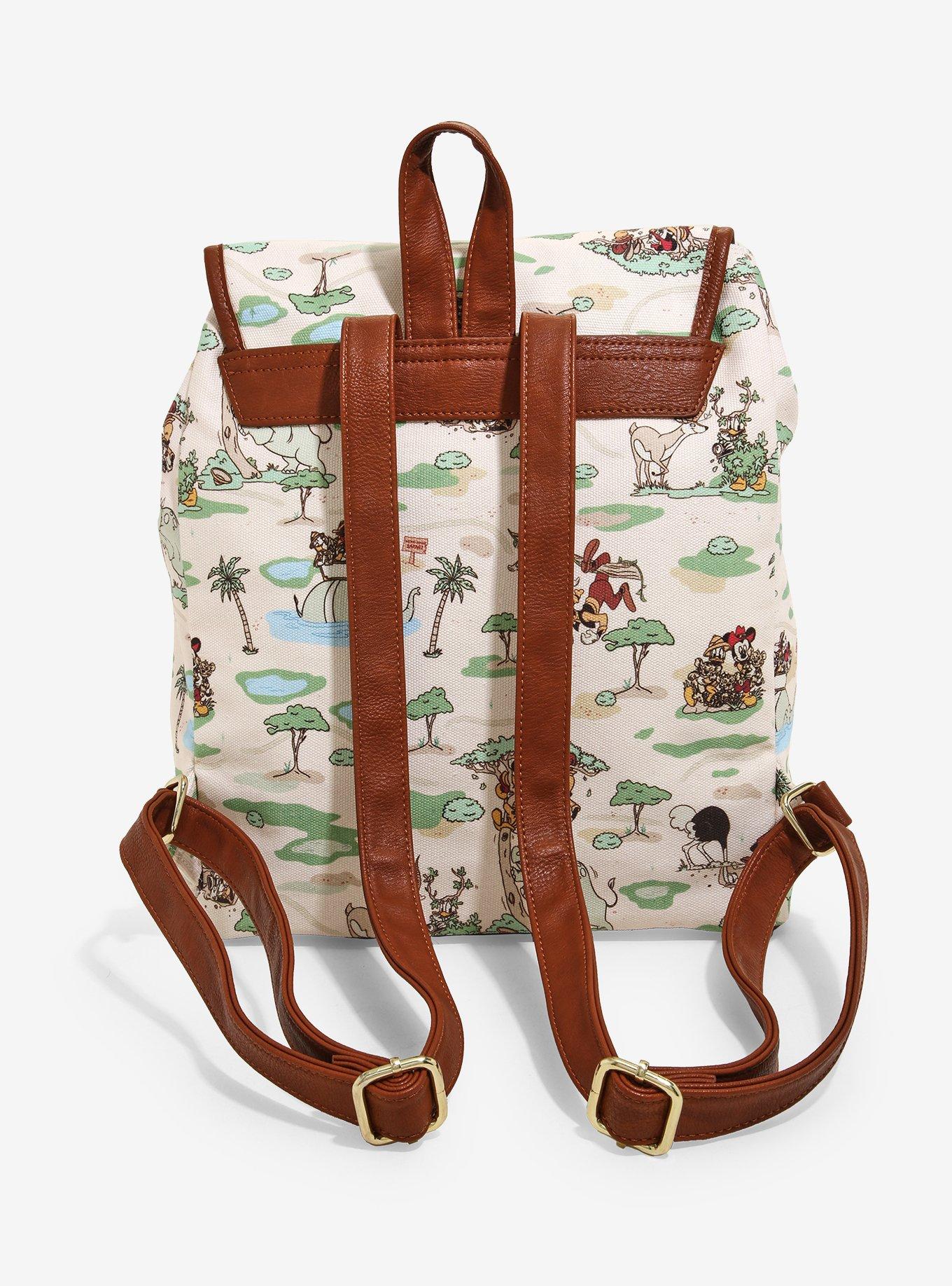 Loungefly Disney Mickey Mouse Safari Rucksack - BoxLunch Exclusive, , alternate