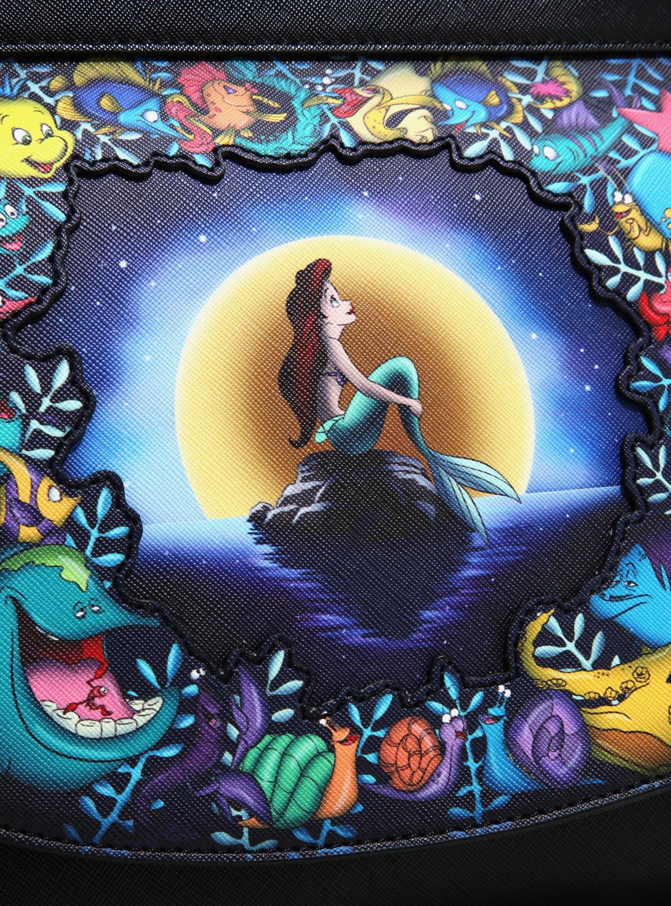 Loungefly Disney The Little Mermaid Under the Sea Crossbody Bag - BoxLunch Exclusive, , alternate
