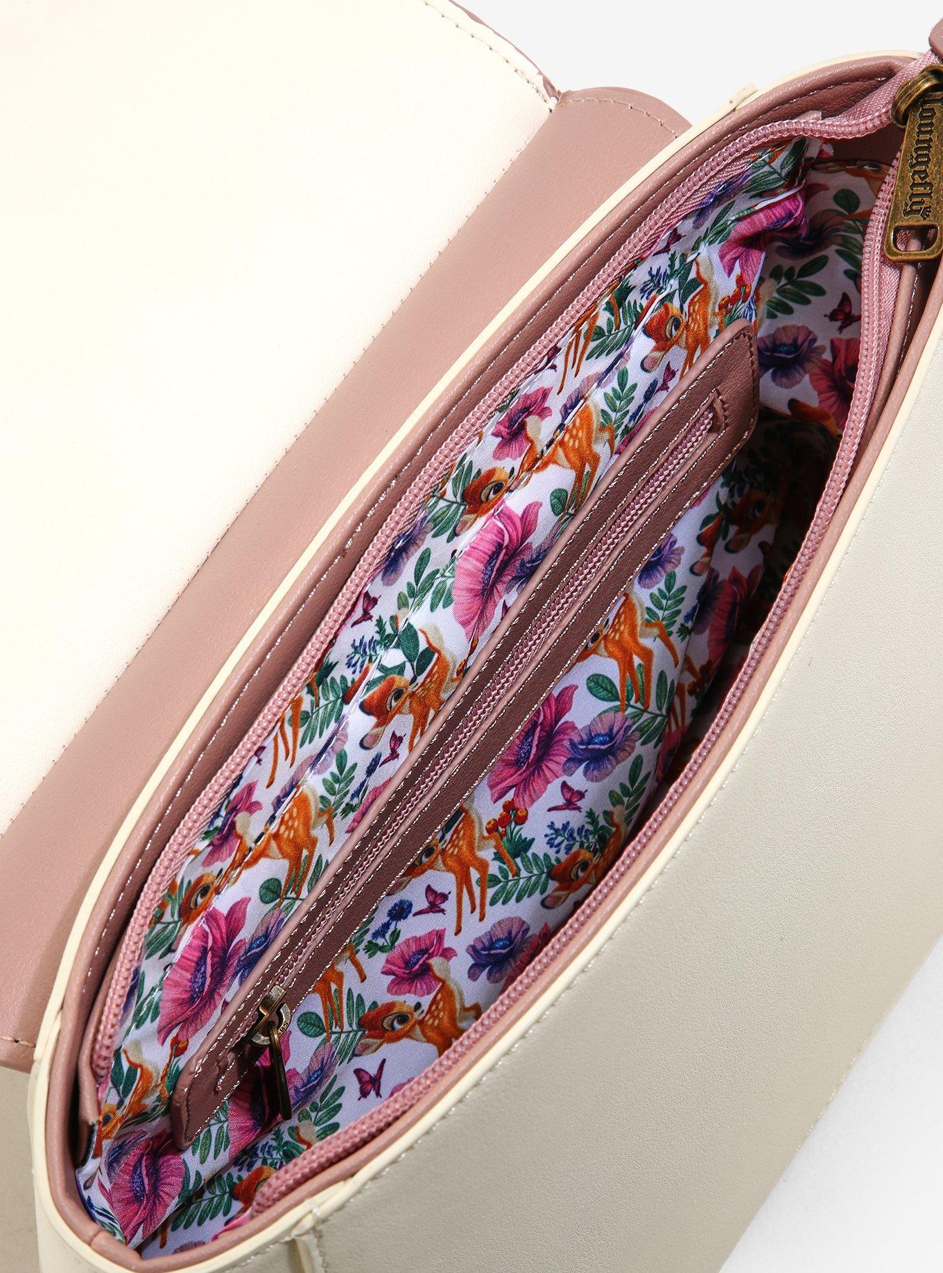 Loungefly Disney Bambi Floral Crossbody Bag - BoxLunch Exclusive, , alternate